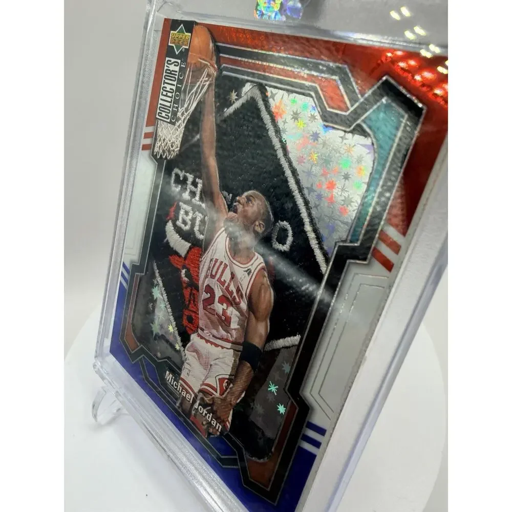 Art Card Michael Jordan With Chicago Bulls Patch Made By Mayflower Custom Cards